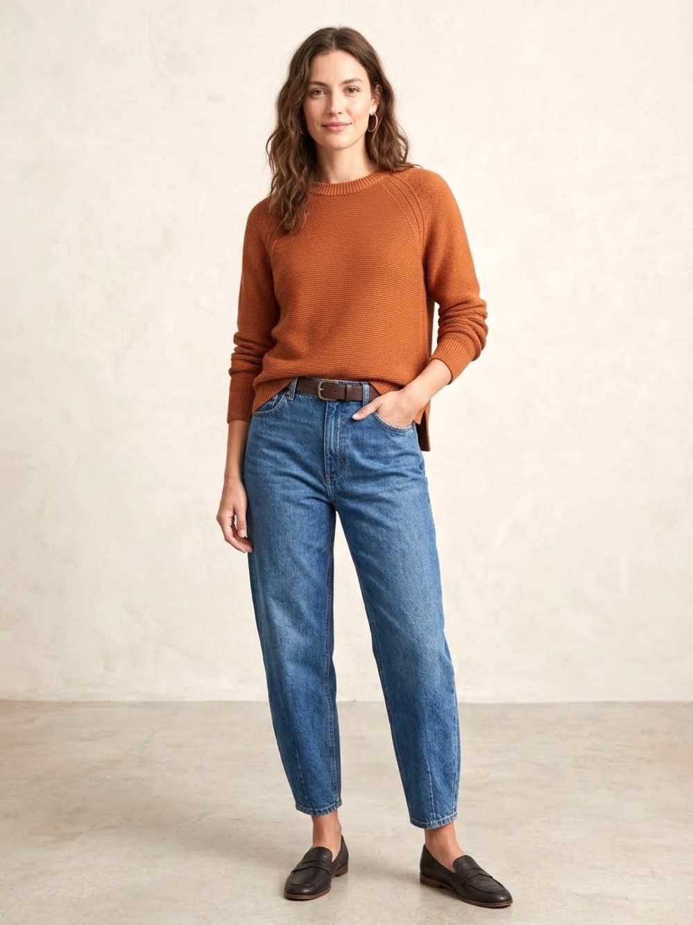 French Connection Womenās Lilly Mozart Long Sleeve Crewneck Knit Sweater - Sz